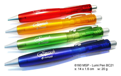 Plastic Ball Pen Lumi Pen