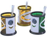 Pen holder with LCD clock - 8025