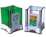 Pen holder with seven-colors calendar - 8027