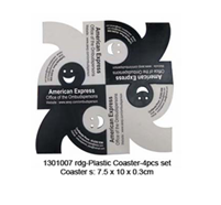 Plastic Coaster - American Express
