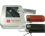 ZX-70 USB Flash Drive - Leather Case 